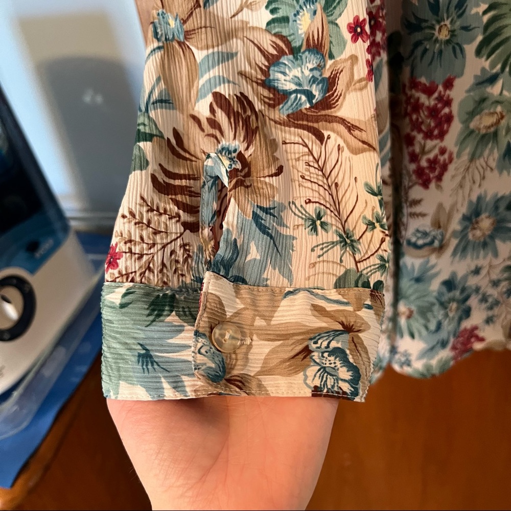 Vintage Cottagecore Button Down - image 6